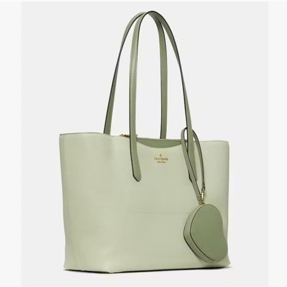Kate Spade Cece Tote Set, Light Olive - Picture 2 of 11